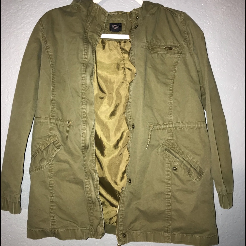 Olive green jacket